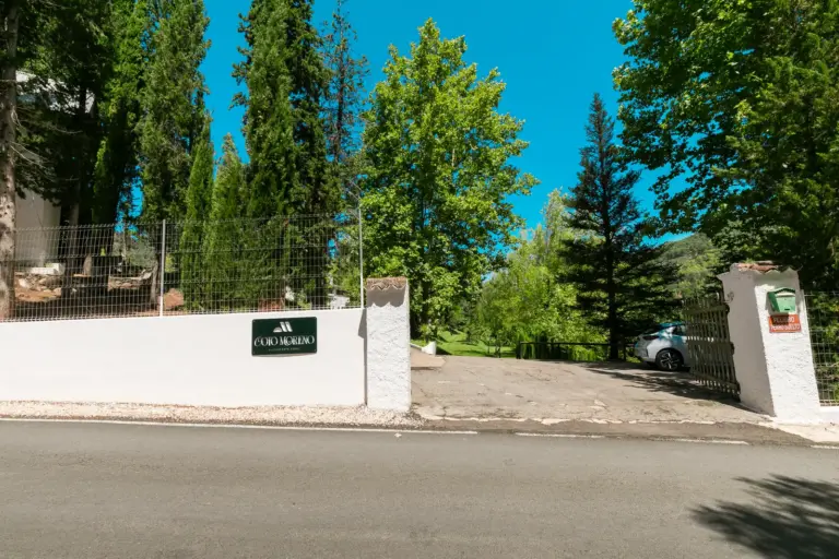 Entrada de la finca